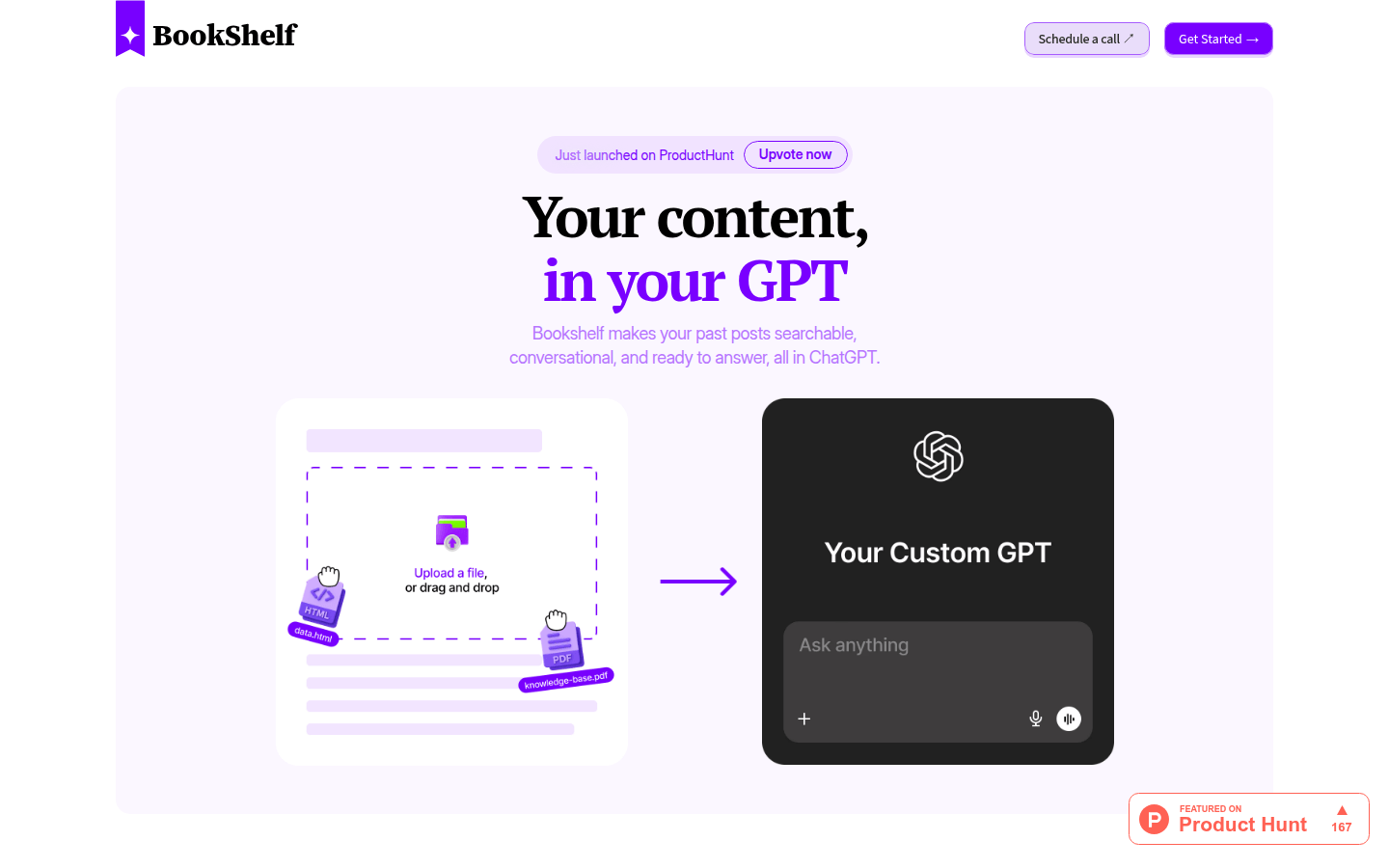 Bookshelf – Turn Newsletters into GPTs