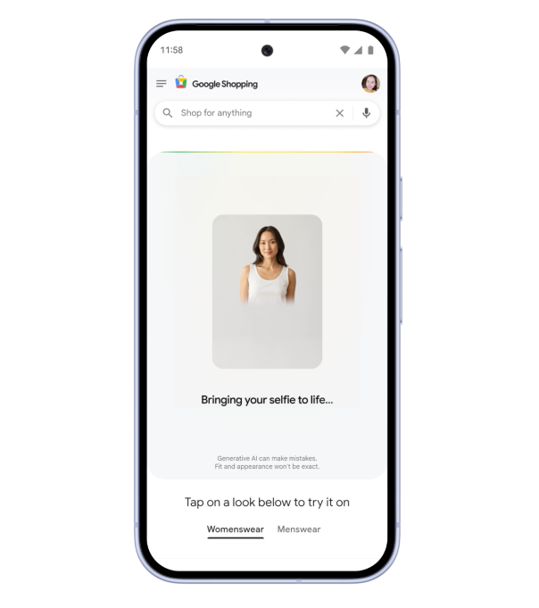 A Selfie to Try On Your Whole Body! Google AI Virtual Fitting Feature Gets a Major Upgrade