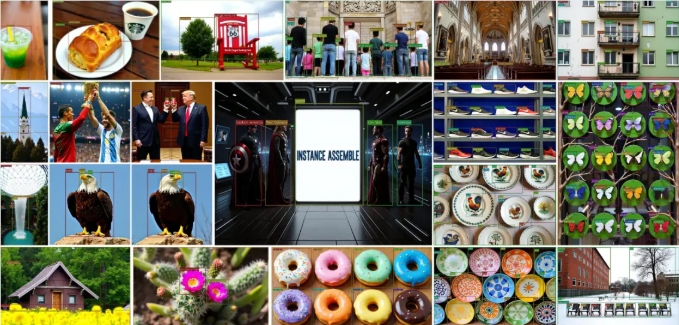 Xiaohongshu Open Sources InstanceAssemble! A Lightweight Layout-Controlled Generation Framework, Further Breaking the Accuracy of Complex Multi-Instance Image Generation