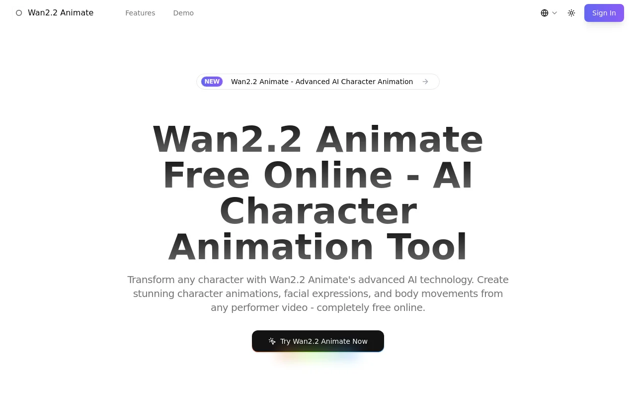Wan 2.2 Animate